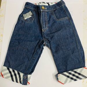 Burberry pants size 12 months